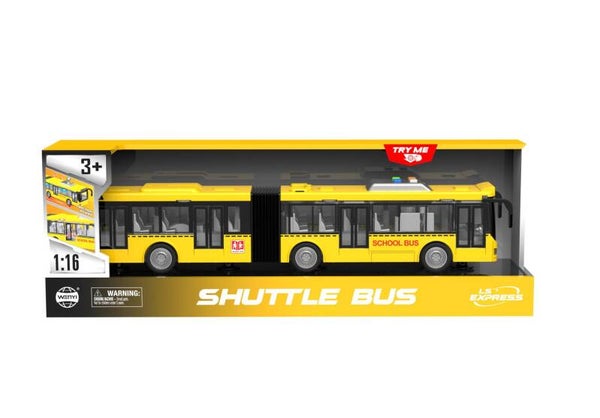 Gelede bus 44cm met licht en geluid