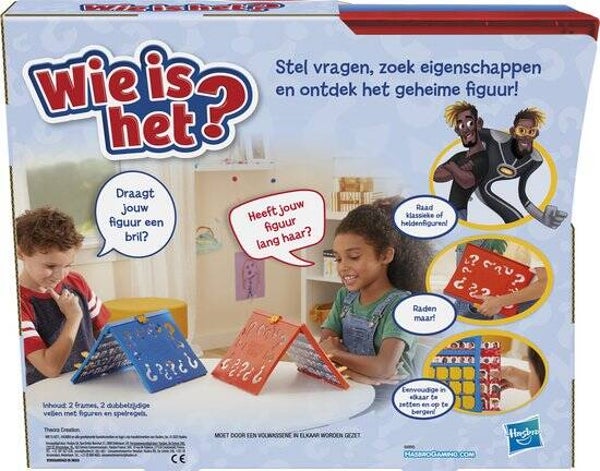 Wie is het? - Kinderspel Nieuwe editie - Hasbro Gaming