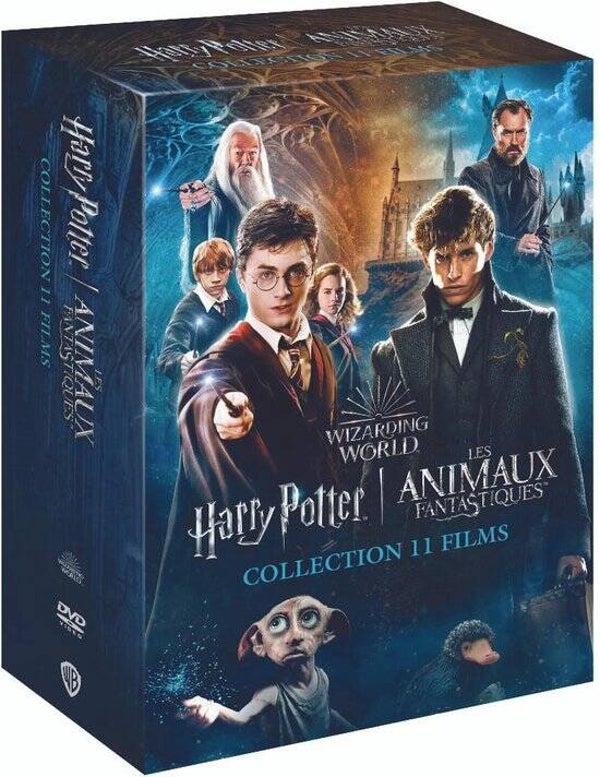 Harry Potter - 1 - 7.2 Collection + Fantastic Beasts 1 - 3 (DVD)