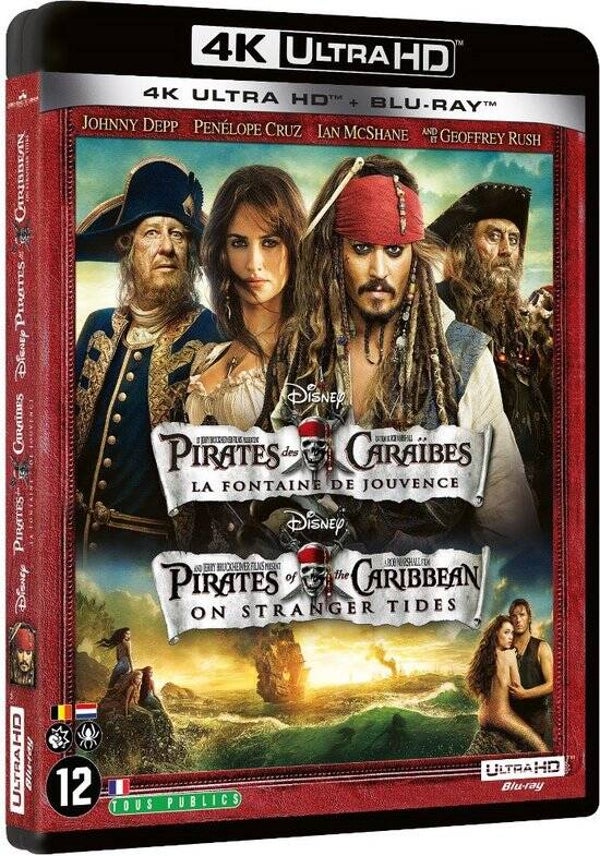Pirates of The Caribbean - On Stranger Tides (4K Ultra HD Blu-ray)