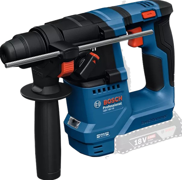 *Bosch Blauw GBH 18V-18 Accu-Boorhamer | Zonder accu's en lader - 0611927000