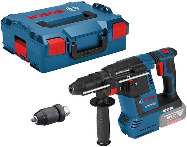 *Bosch Blauw GBH 18V-26 F accu boorhamer 2.6J | Solo zonder accu's en lader in L-Boxx - 0611910001