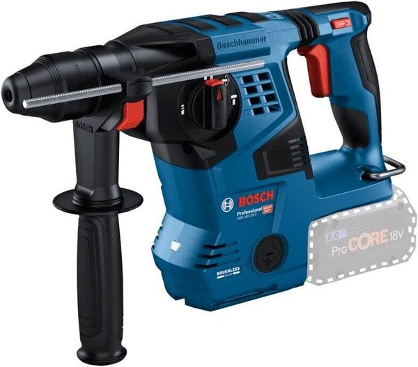 *Bosch Blauw GBH 18V-28 C | Accu Boorhamer | met SDS plus | zonder accu en lader - 0611920000