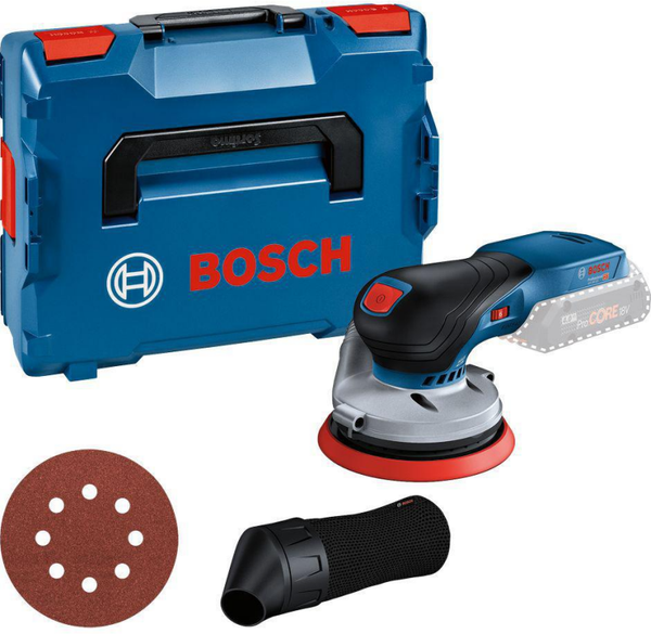 *Bosch Blauw GEX 12V-150-3 Accu-excenterschuurmachine | Solo in L-Boxx | Zonder Accu en Lader - 0601373301