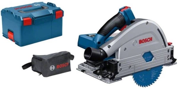 *Bosch Blauw GKT 18V-52 GC Professional Accu-invalzaag BITURBO Solo L-Boxx | Zonder acccu's en lader - 06016B4000