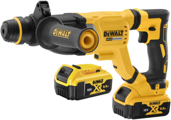 *DeWalt DCH263P2 | Accu SDS+ Combihamer 3.0J | 2x 5.0 Ah | In stevige koffer - DCH263P2-QW
