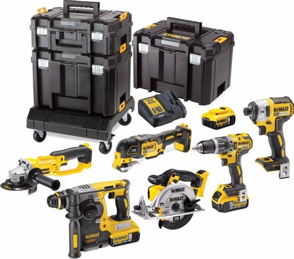 *DeWalt DCK654P3T Accuset | 18v 5.0Ah Li-Ion | 3 accu's - DCK654P3T