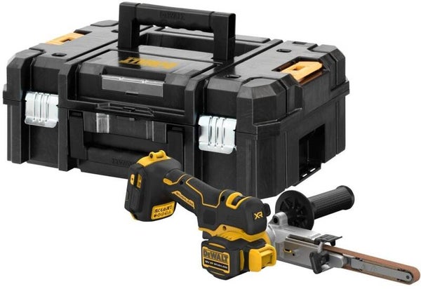 *DeWalt DCM200NT Accu stripschuurmachine 13mm 18V XR - zonder accu's en lader in T-Stak - DCM200NT-XJ