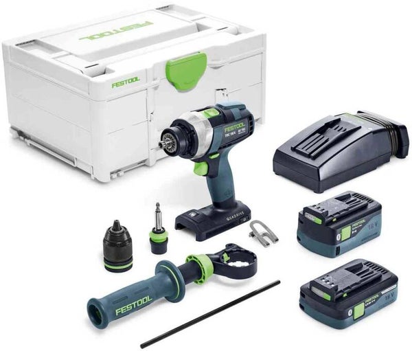 *Festool Accu-schroefboormachine TDC 18/4 5,0/4,0 I-Plus QUADRIVE - 577649