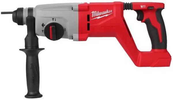 *Milwaukee M18 BLHACD26-0X | M18 Accu boorhamer | 26 mm | SDS-plus | 2,8 J | brushless | D-greep | In HD Box 4933492482