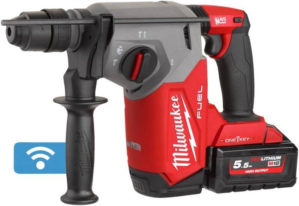 *Milwaukee M18 ONEFHX-552X | SDS-plus | Accu-Boorhamer | 26 mm | met 4 standen en FIXTEC - 4933478504