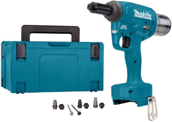 *Makita DRV150ZJ 18V Blindklinknageltang 2,4 t/m 5 mm | zonder accu's en lader - DRV150ZJ