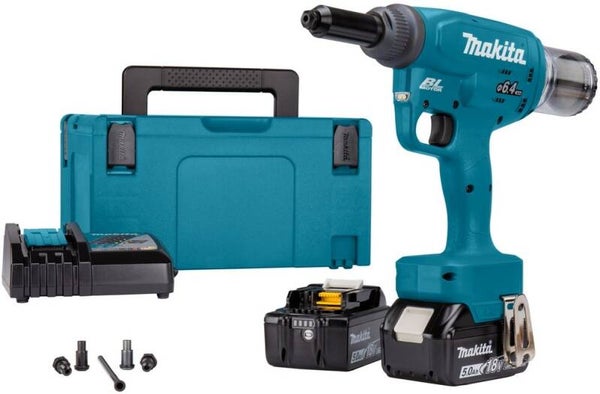 *Makita DRV250RTJ | Accu Blindklinknageltang |18V | 5.0Ah | Li-Ion | MBox