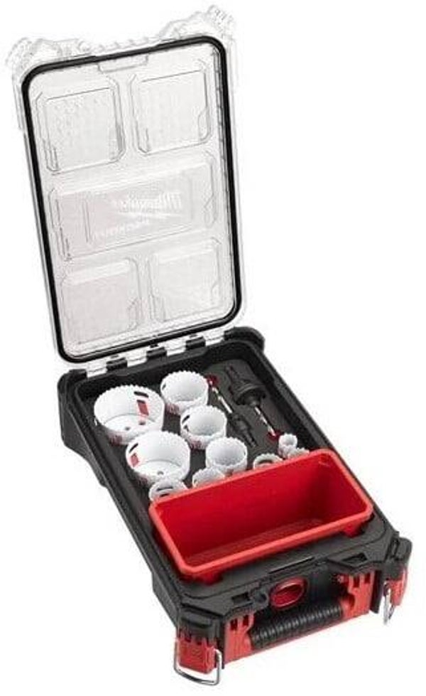 *Milwaukee Accessoires Hole Dozer PACKOUT Gatzagen set | 12-delig - 4932472248