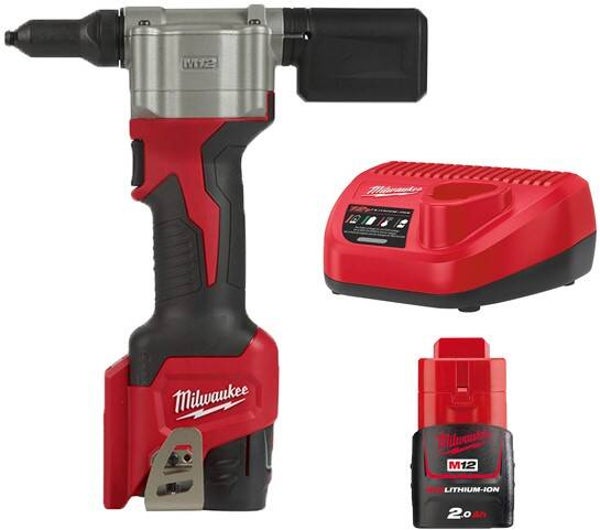 *Milwaukee M12 BPRT-201X Blindklinknagel tang 12V - 4933464405