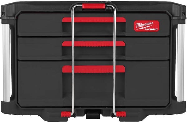 *Milwaukee Packout 2 + 1 Drawer Tool Box PACKOUT™ Box 2+1 lades 363 x 564 x 414 - 4932493190