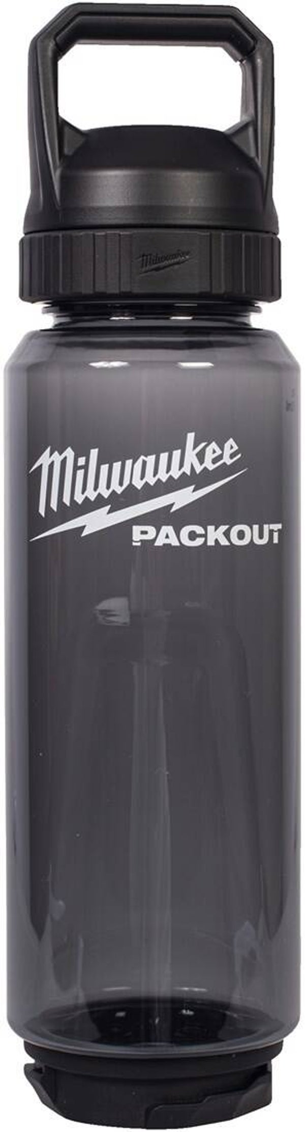 *Milwaukee PACKOUT™ Plastic Fles met Drinkdop | 1005 ml | Zwart - 4932498640
