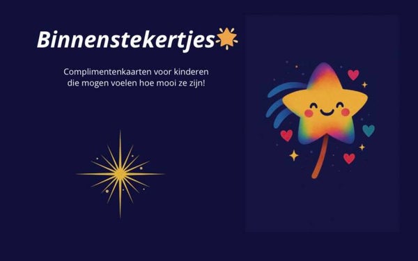 Binnenstekertjes - complimentenkaarten voor kinderen (6+)