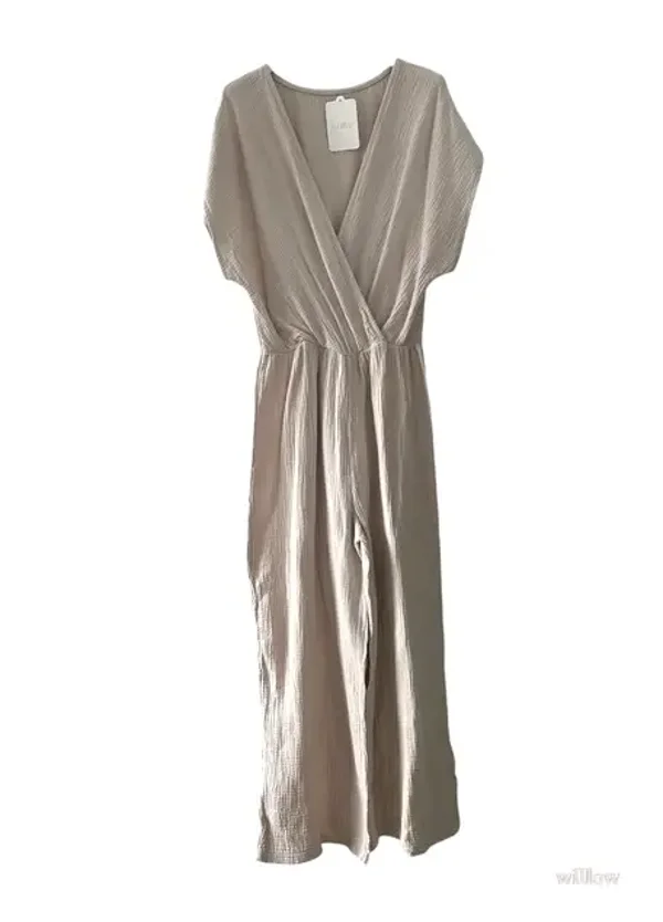 Meditations-Jumpsuit aus Bio-Baumwolle