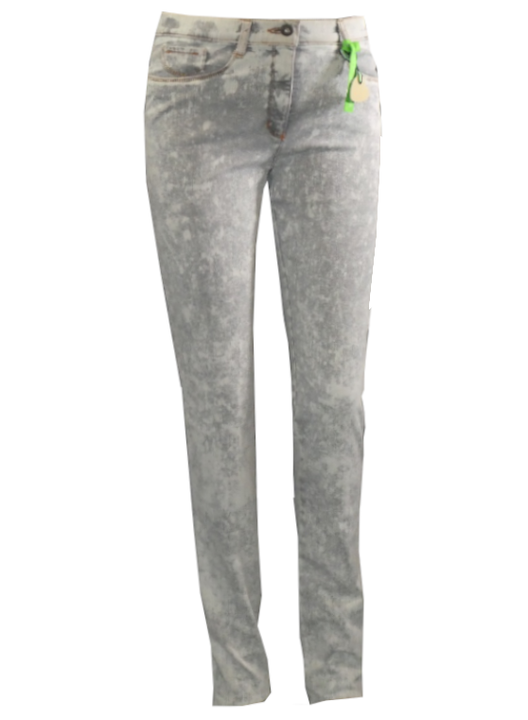 Himmelsblå lyxiga jeans