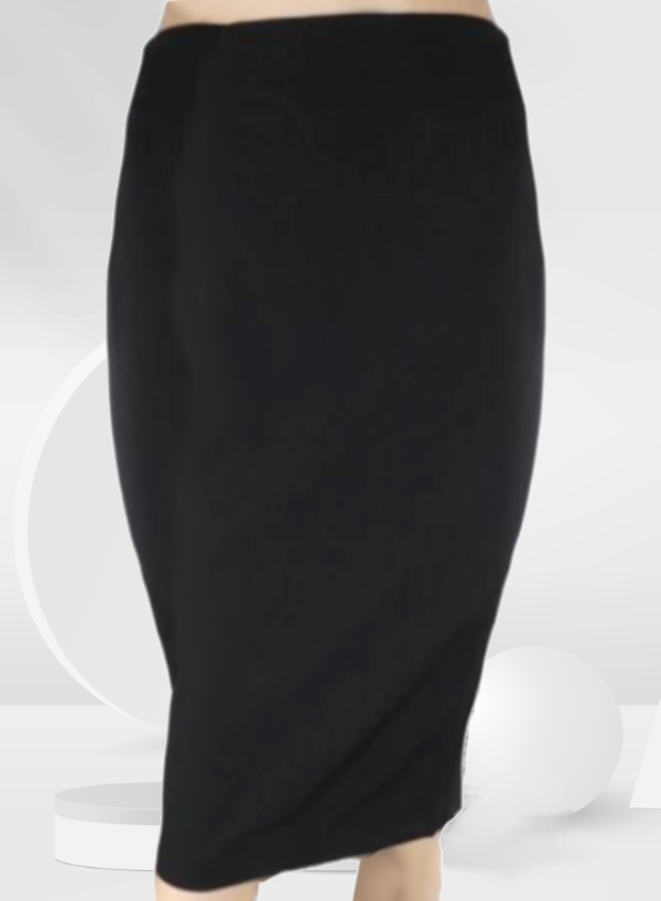 Black pencil skirt