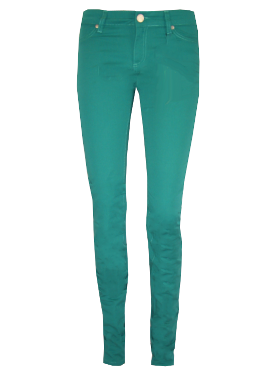 Supertight green trousers 38 leg. Billigare än second hand