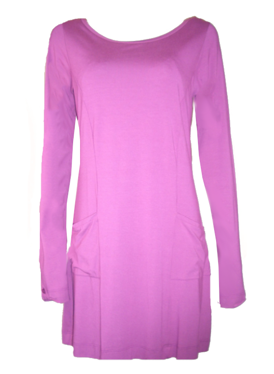 Lilac tunic.