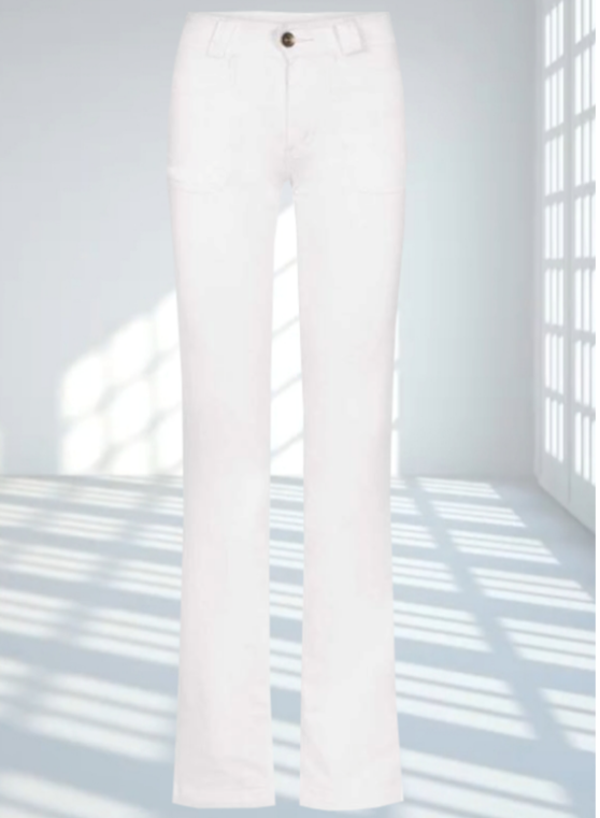 Mavi white basic jeans (= stor storlek 36)