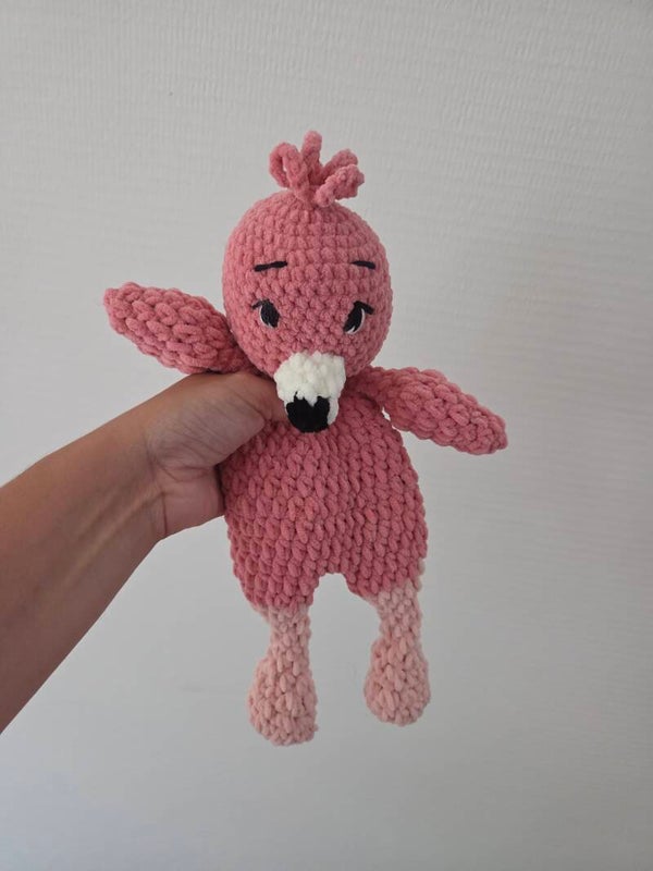 Gehaakte flamingo