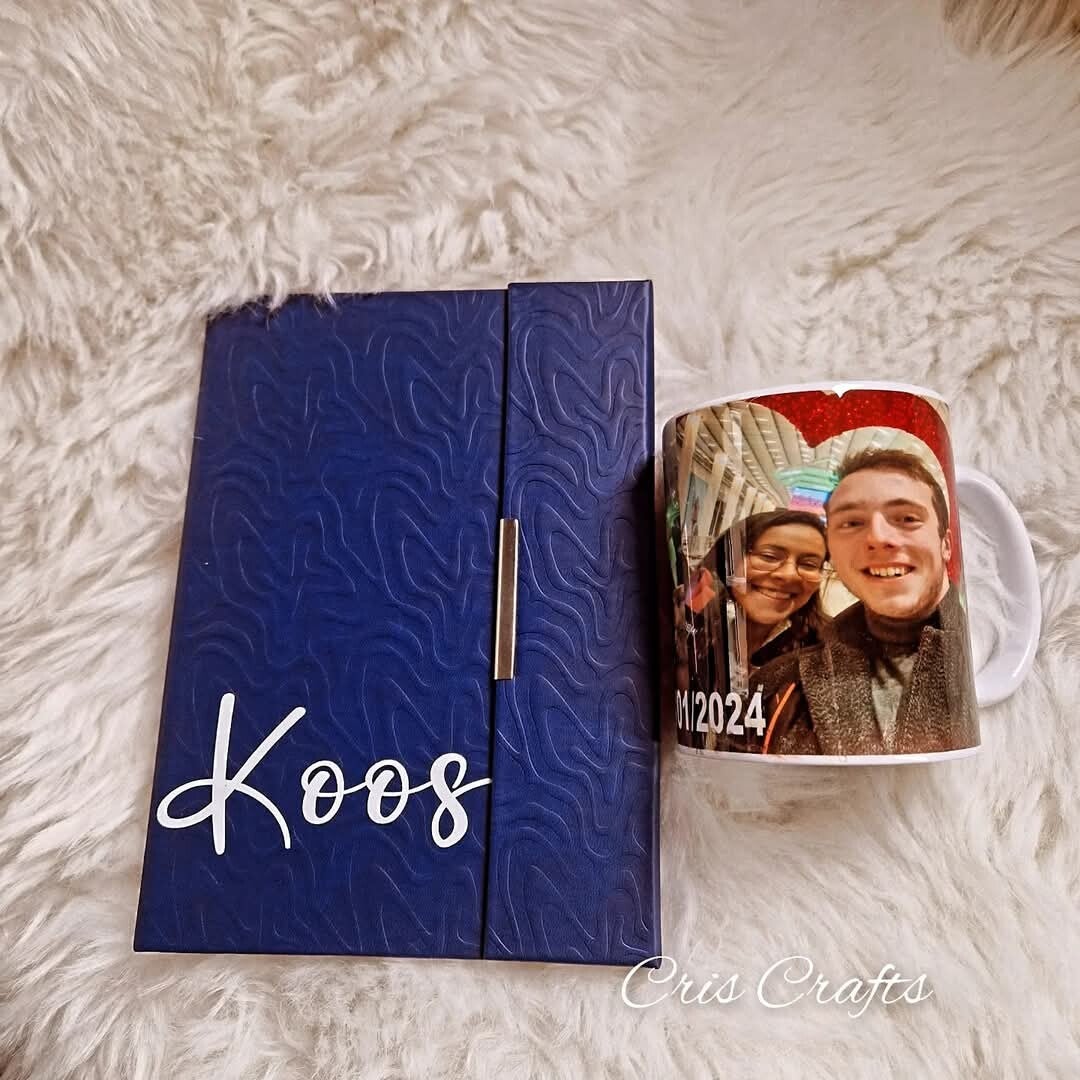 Mok met Foto+ Agenda met naam