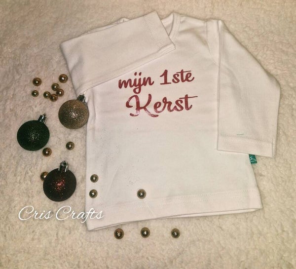T-shirt Mijn 1ste kerst