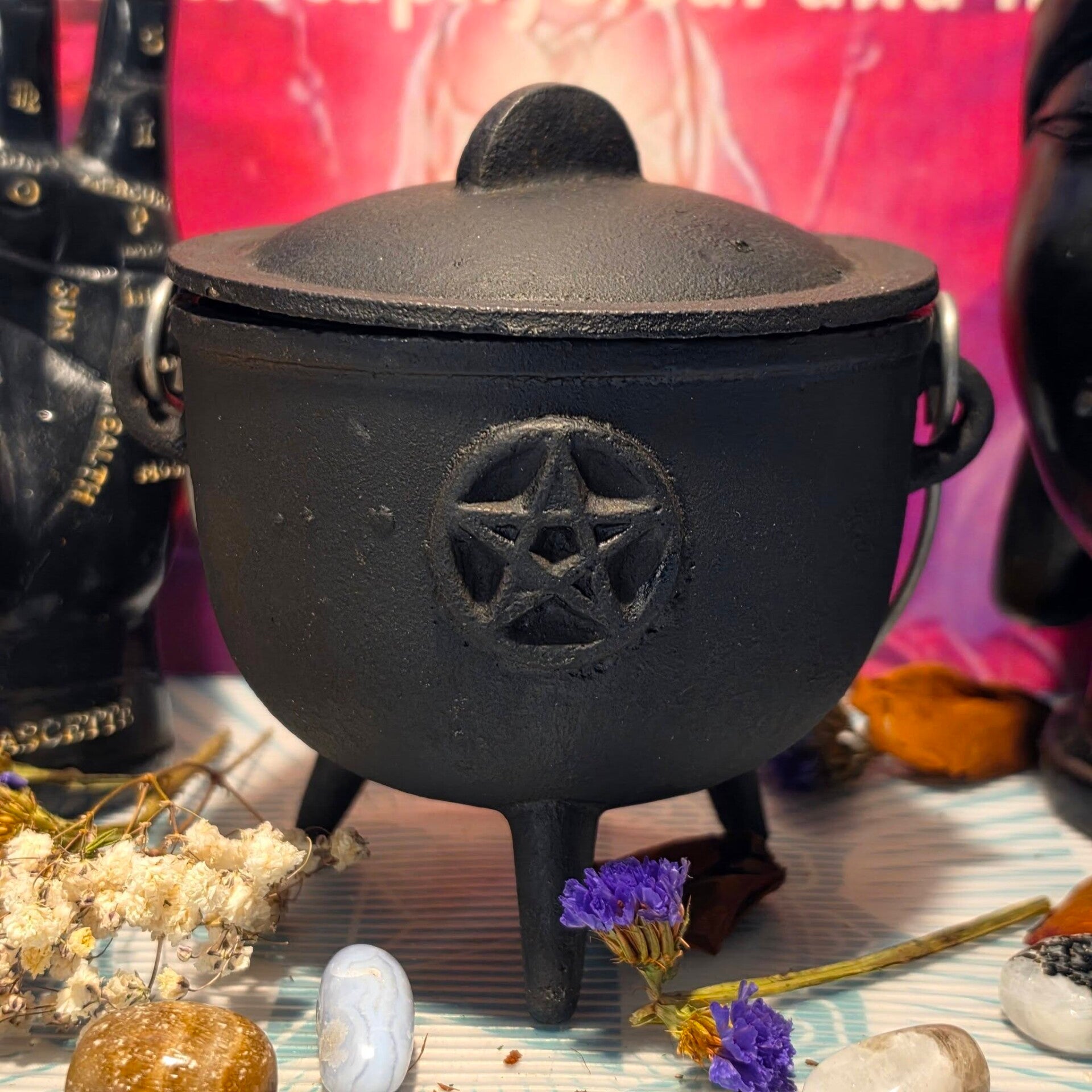 4.5" Cast Iron Cauldron