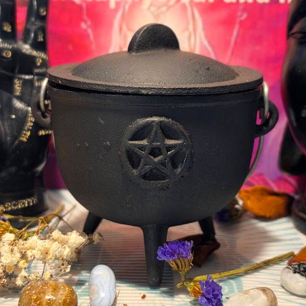 4.5" Cast Iron Cauldron