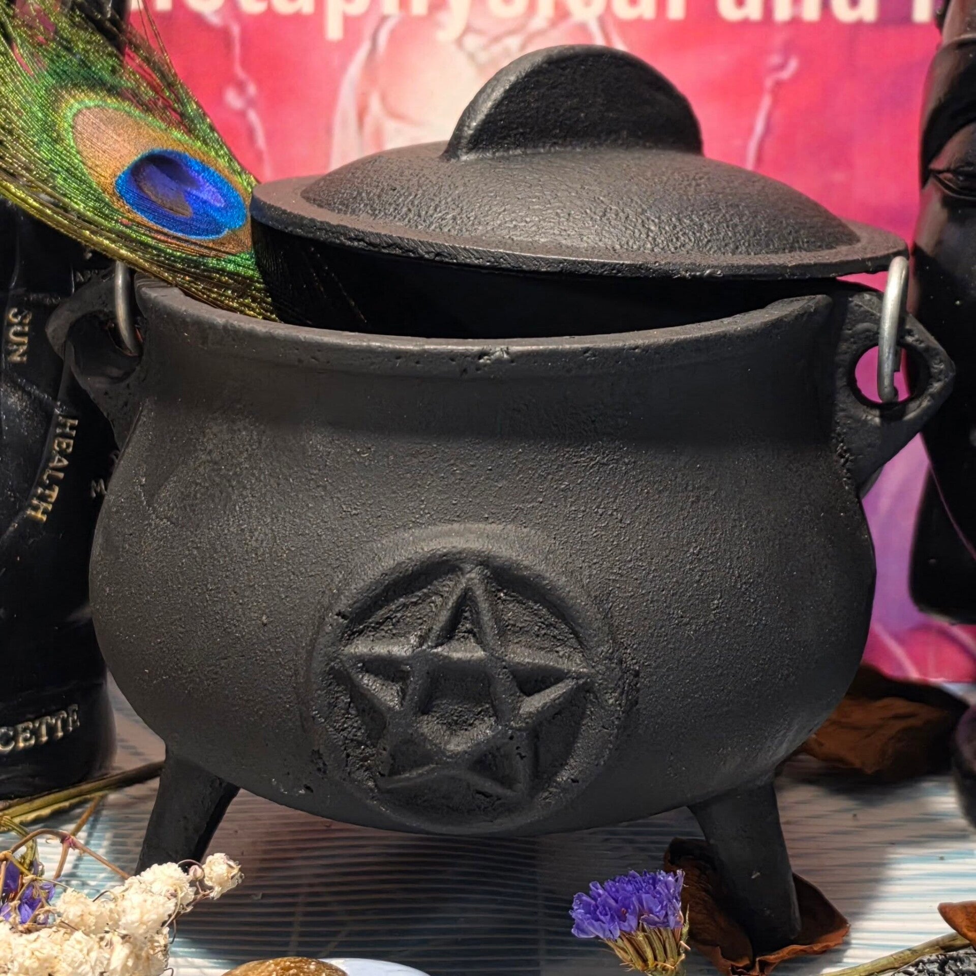 5.5" Cast Iron Cauldron