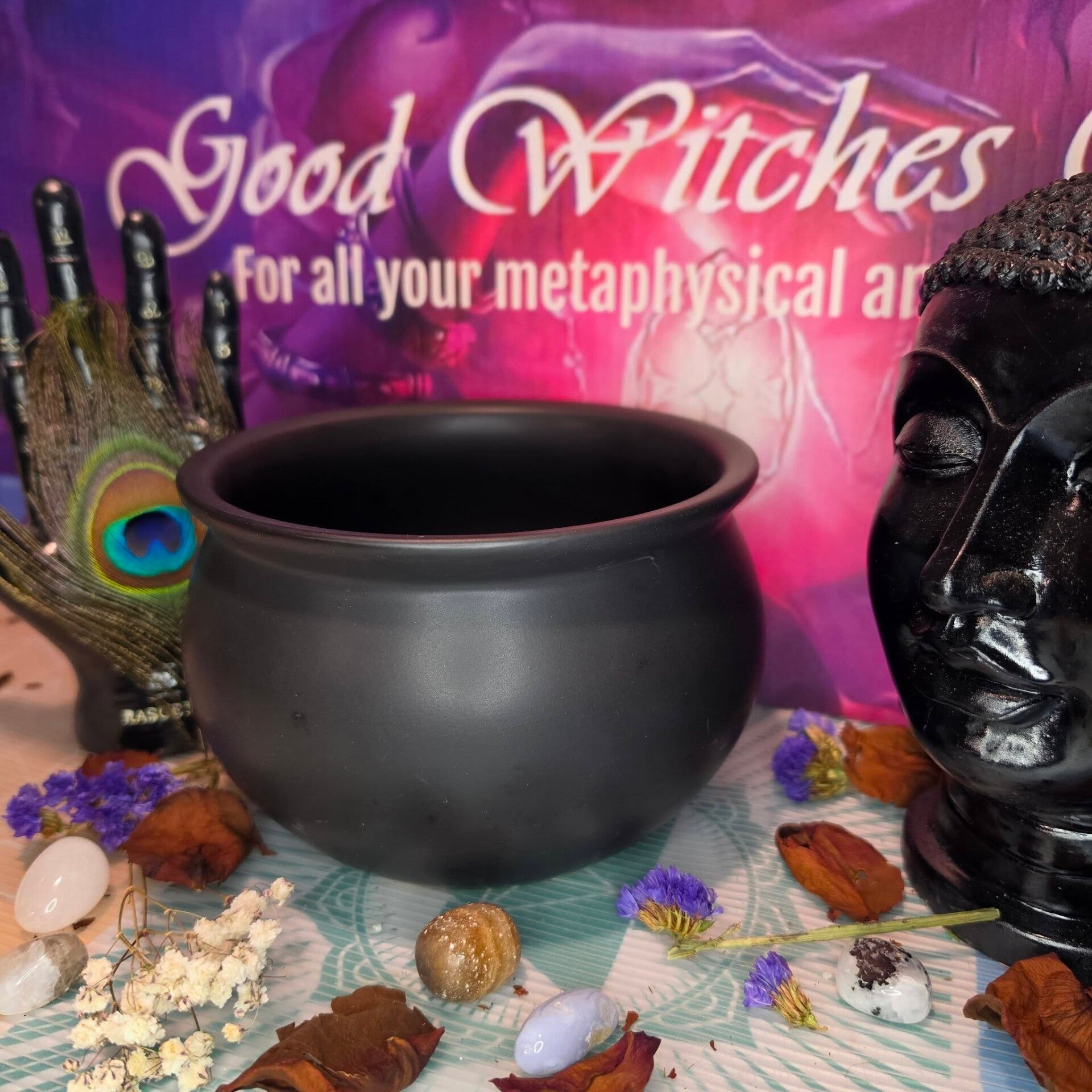 6.5" Porcelain Cauldron