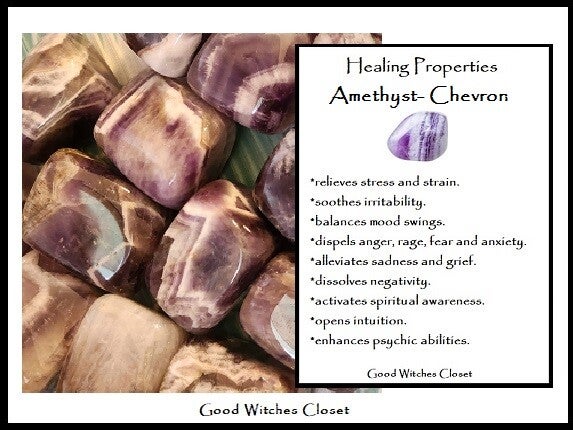 Chevron Amethyst (Dream)