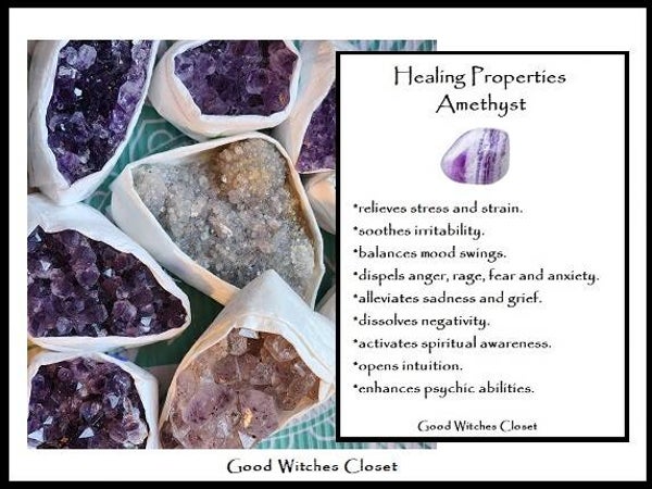 Amethyst Clusters (purple)