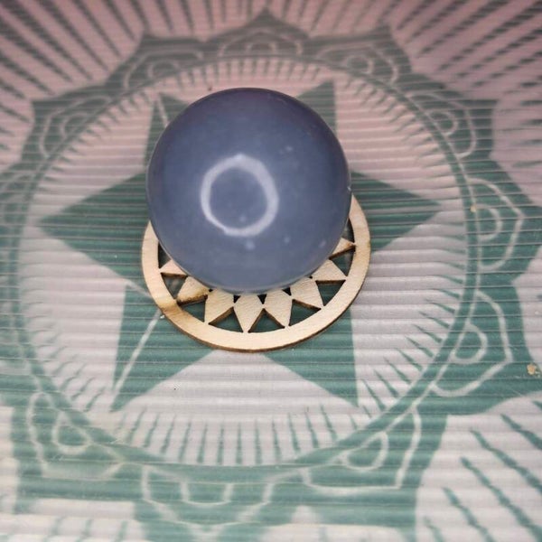 Angelite Sphere -88g