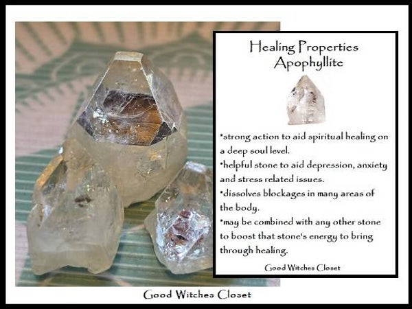 Apophyllite Point