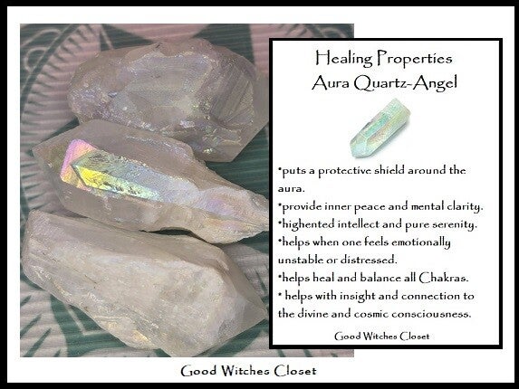 Angel Aura Quartz Point