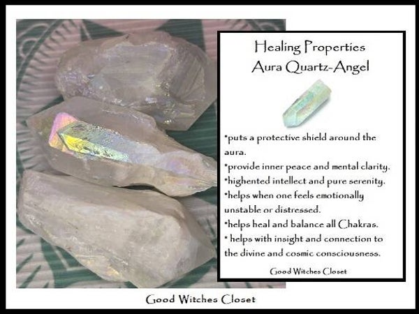 Angel Aura Quartz Point