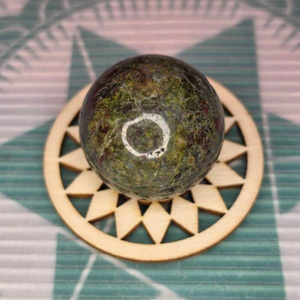 Bloodstone Sphere -43g
