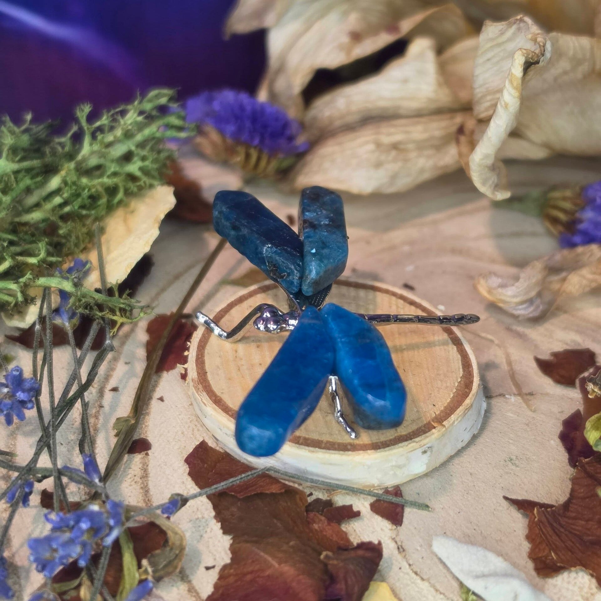 Crystal Dragonfly (steel body)