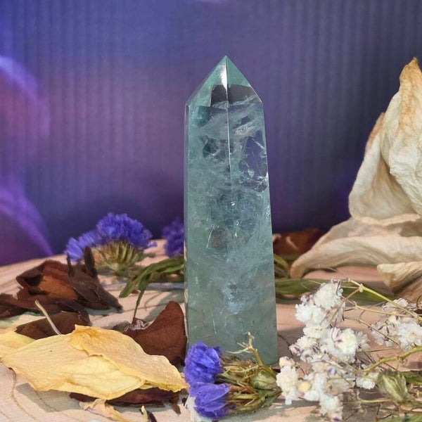 Green Fluorite Tower