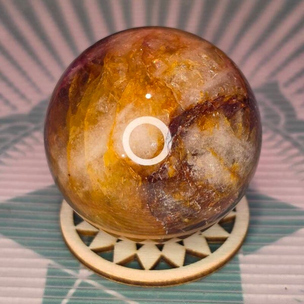 Golden Healer Quartz Sphere -204g