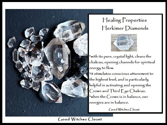 Herkimer Diamonds (Herkimer Quartz)