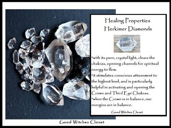 Herkimer Diamonds (Herkimer Quartz)