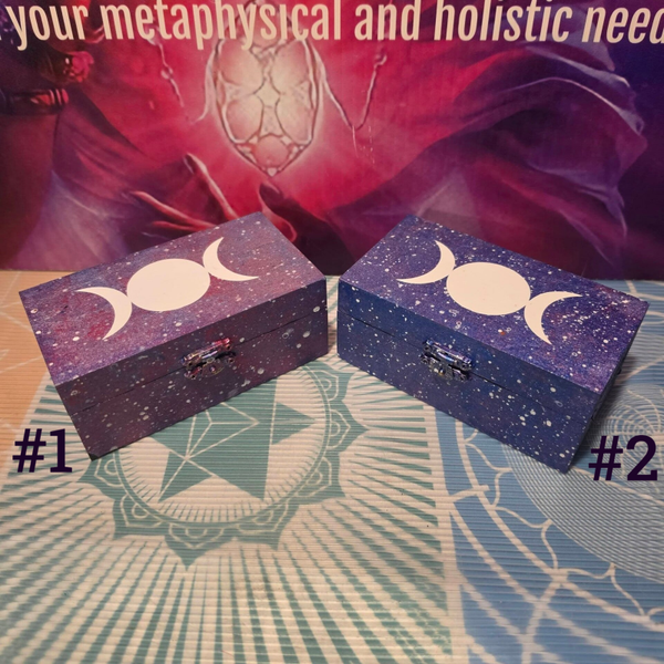 Triple Moon tiny Treasure Box
