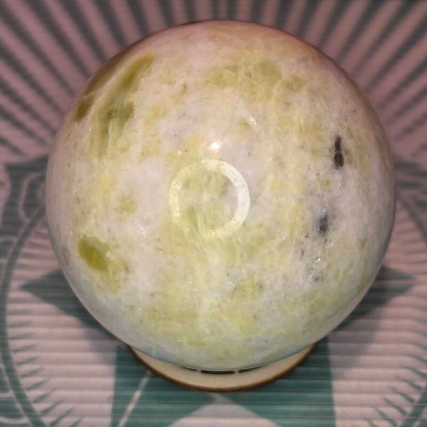 Lantian Jade Sphere -520g