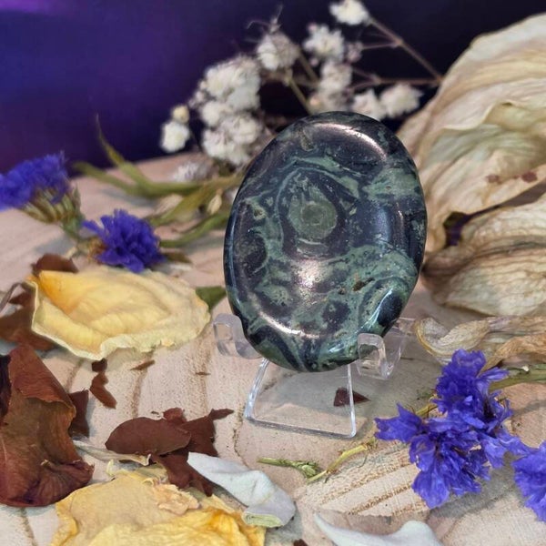 Kambaba Jasper Worry Stone